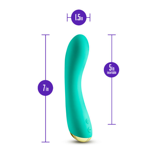 Aria Luscious Af Teal G-Spot Stimulator