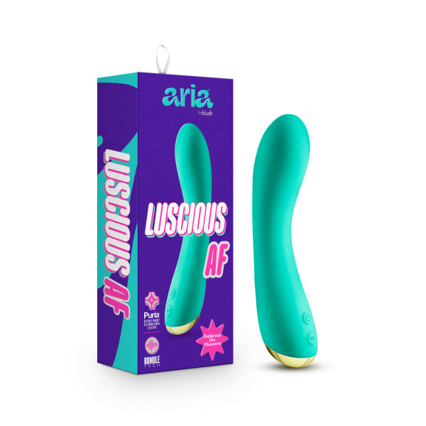 Aria Luscious Af Teal G-Spot Stimulator