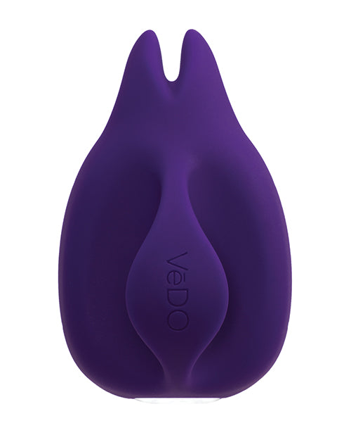 Vedo Huni Rechargeable Finger Vibrator Deep Purple