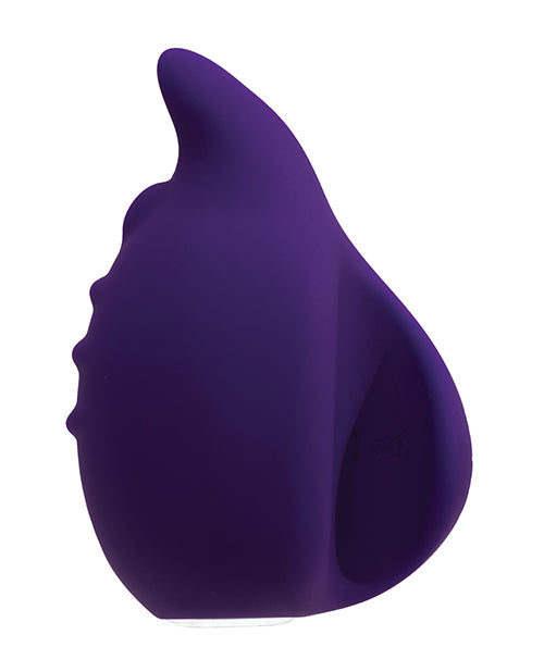 Vedo Huni Rechargeable Finger Vibrator Deep Purple