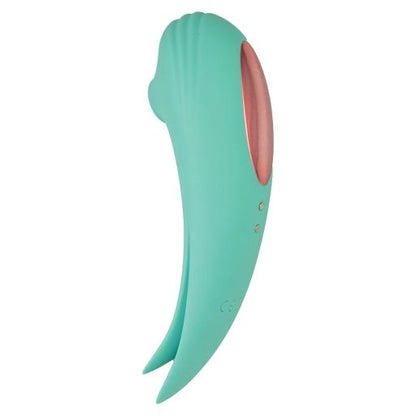 Mystique Vibrating Suction Vibe Aqua