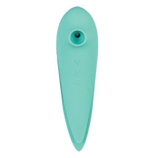 Mystique Vibrating Suction Vibe Aqua