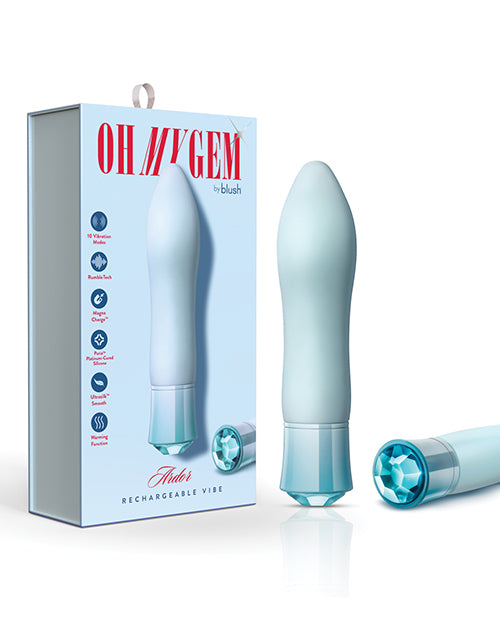 Oh My Gem Ardor Aquamarine Clitoral Stimulator