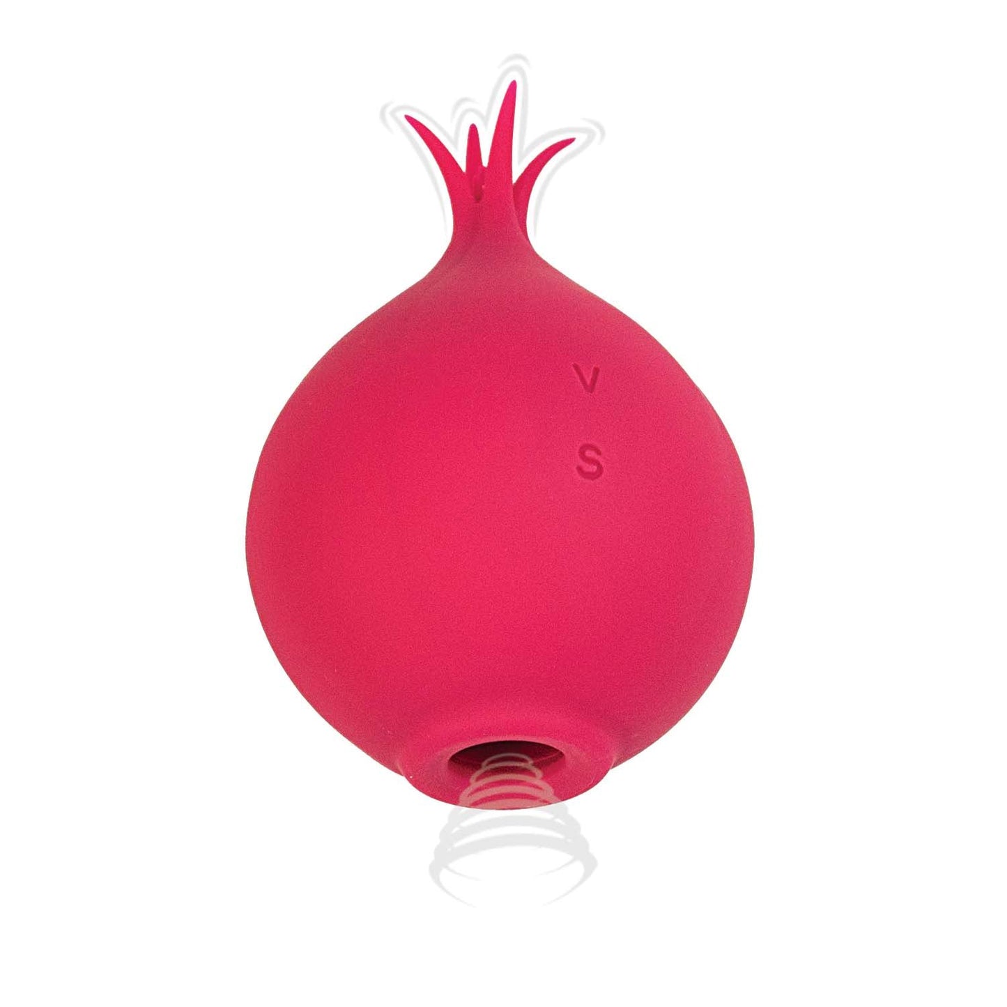 Princess Clit-tastic Suction Tickler Red Clitoral Stimulator