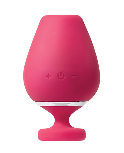 Vino Vibrating Sonic Clitoral Stimulator Pink