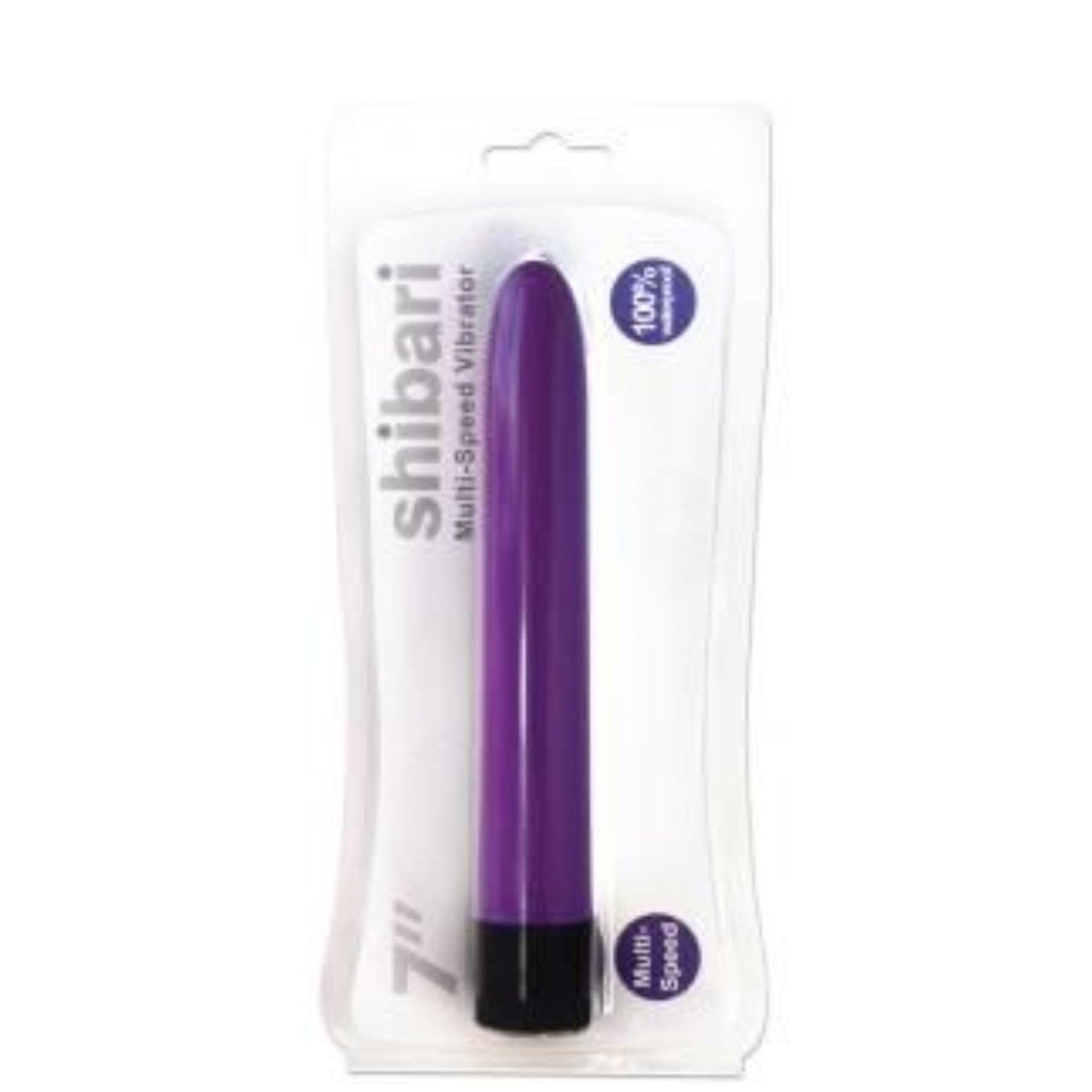 Shibari 7 Multi Speed Classic Vibrator Purple