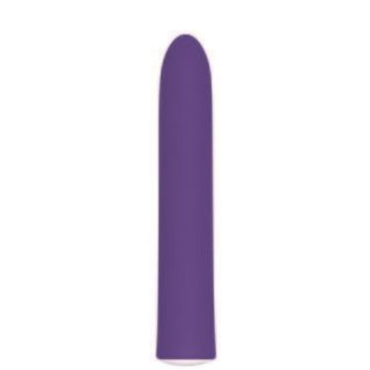 Rechargeable Slim Vibe 5in  Purple  Classic Vibrator