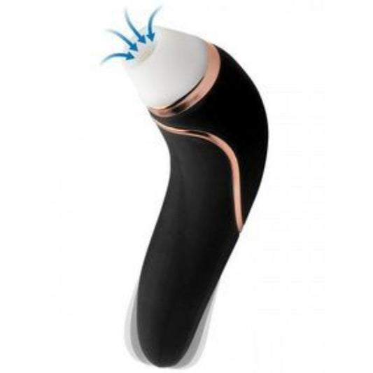 Inmi Shegasm Deluxe 2-in-1 Clitoral Stimulator & Vibrator