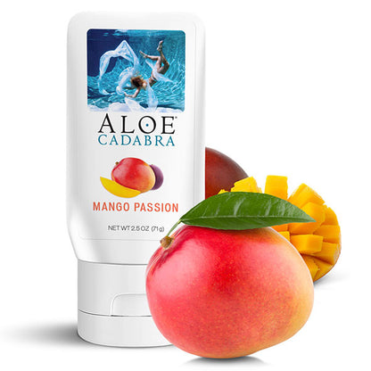 Aloe Cadabra Organic Flavored  Lube Mango Passion 2.5 Oz