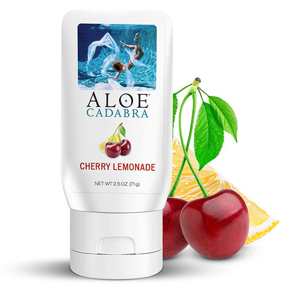 Aloe Cadabra Organic Flavored Lube Cherry Lemonade 2.5 Oz