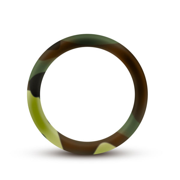 Performance Silicone Camo Cock Ring Green Camoflauge