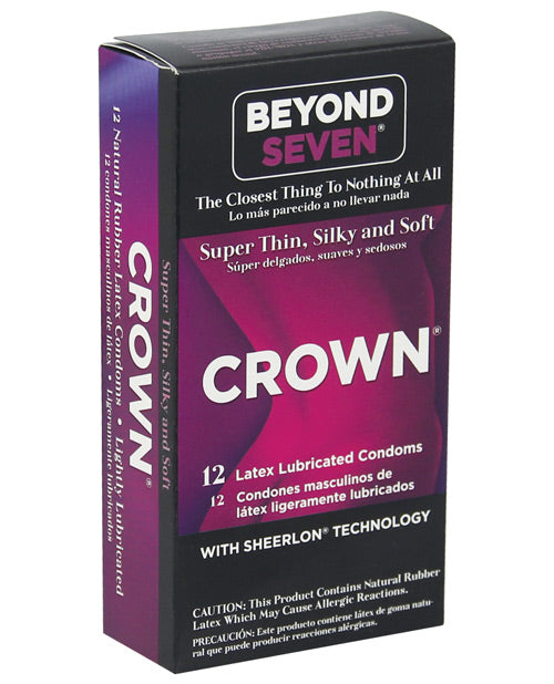 Crown 12pk Super Thin And Sensitive Condom