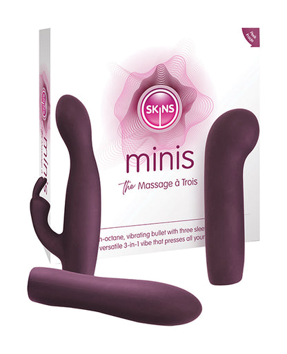 Skins Minis Massage A Trois Bullet Vibrator