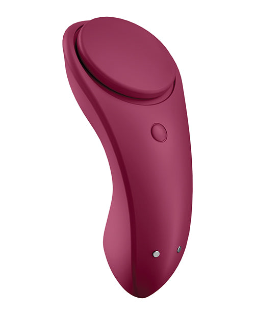 Satisfyer Sexy Secret Wine Red  Wearable  Vibrator