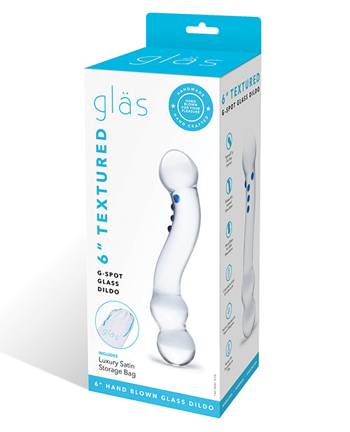 Gläs 6 Curved G-spot Glass Dildo