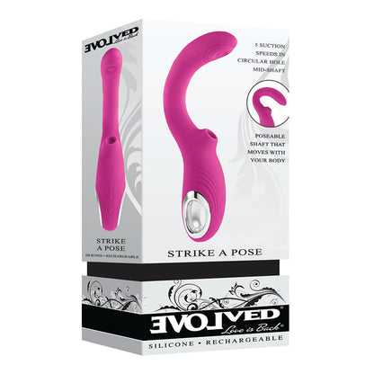 Evolved Strike A Pose G-Spot Vibrator and Clitoral Stimulator