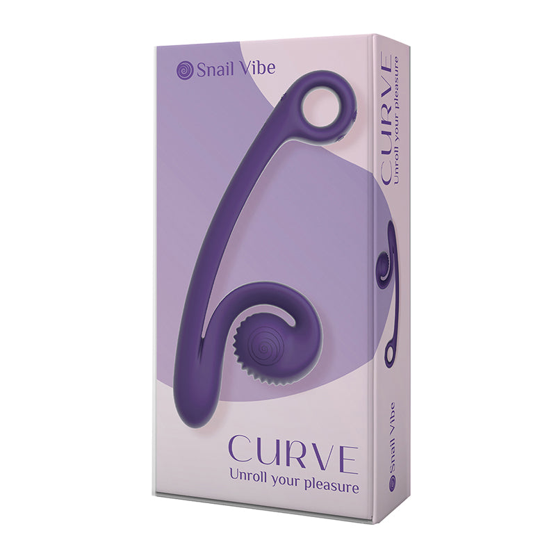 The Snail Curve G-Spot Vibrator Purple