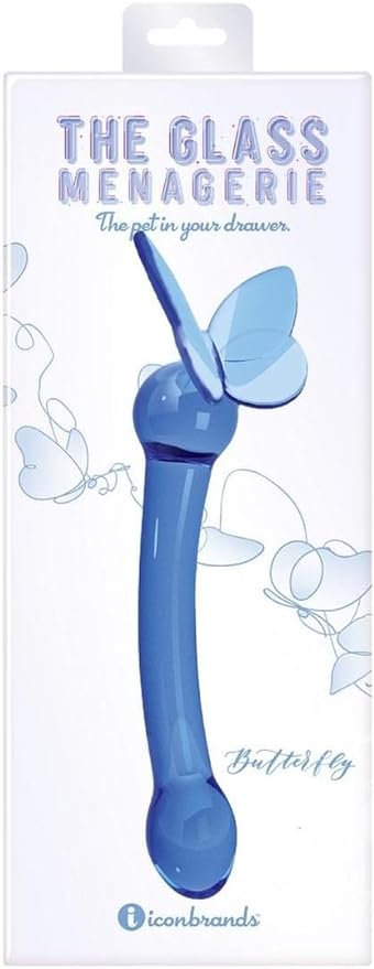 Glass Menagerie Butterfly G-Spot Dildo