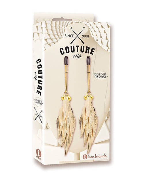 Peacock Plume Luxury Nipple Clamps