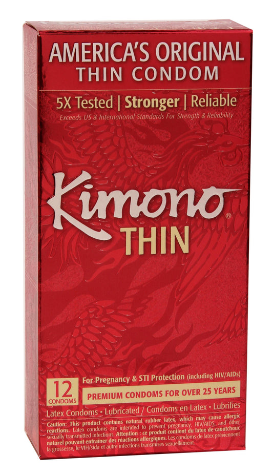 Kimono Lubricated Condom 12 Pk Condom