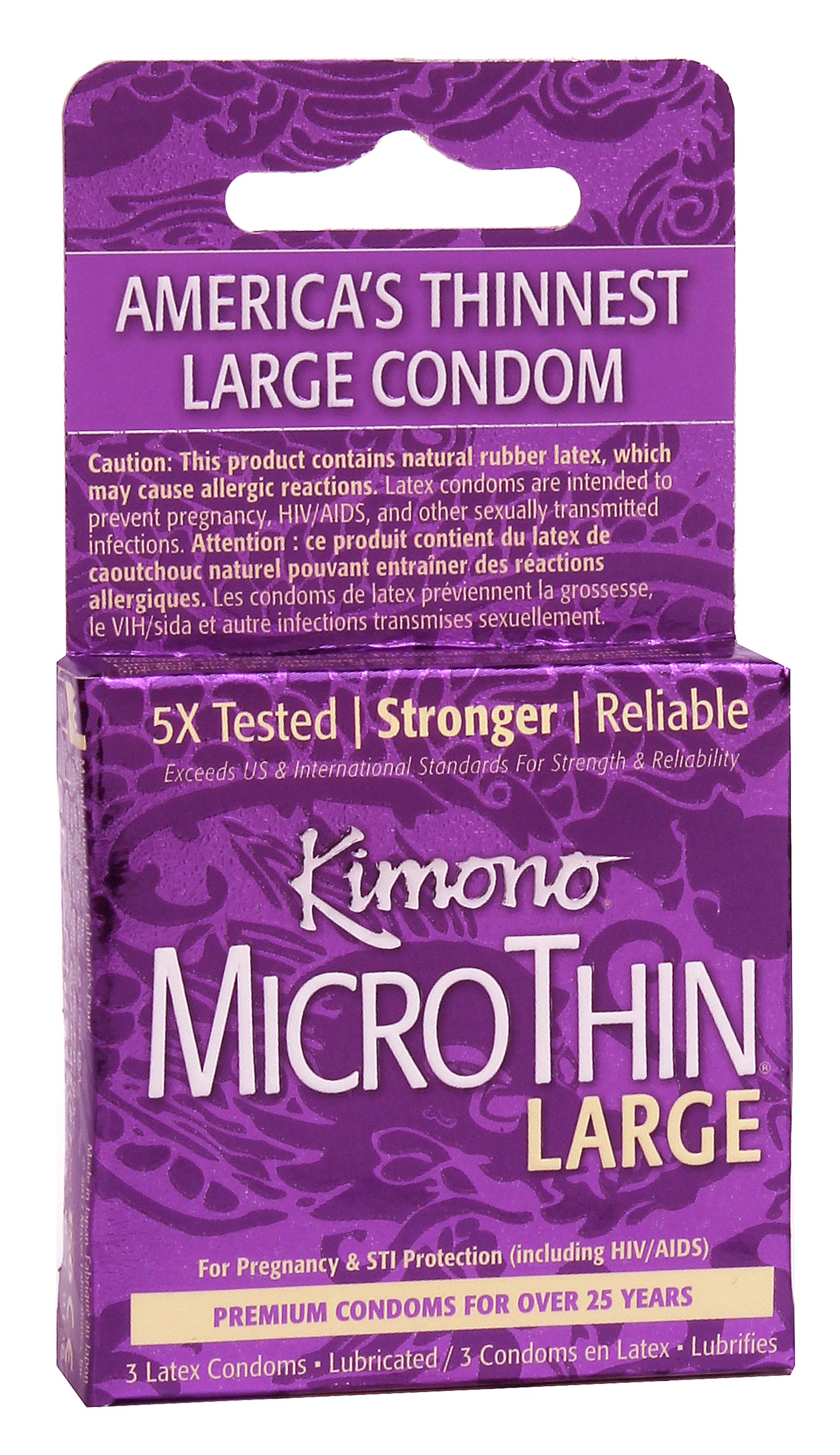 Kimono Microthin Large 3pk Condom