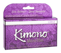 Kimono Microthin 12pk Large Condom