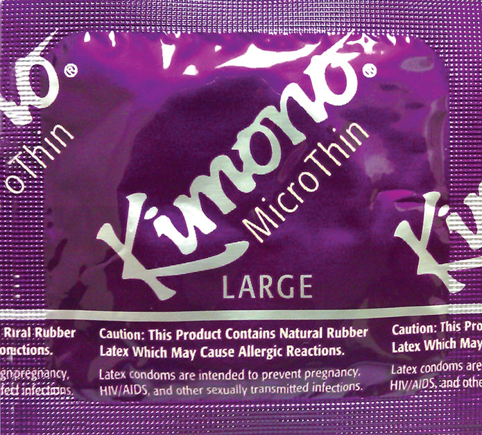 Kimono Microthin 12pk Large Condom