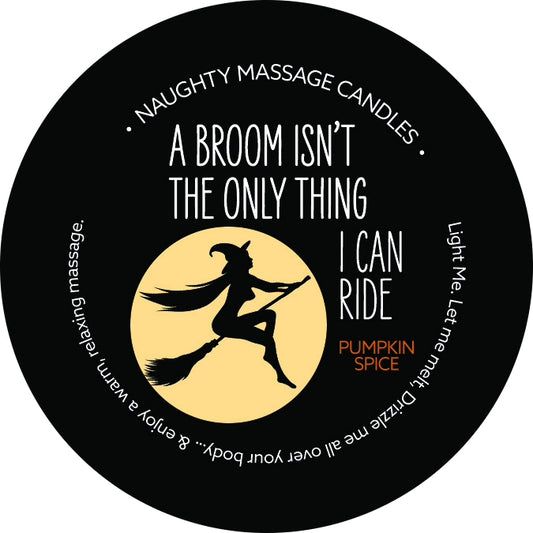Ride A Broom Pumpkin Spice Massage Candle