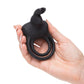 Happy Rabbit Stimulating Usb Rechargeable Cock Ring Black