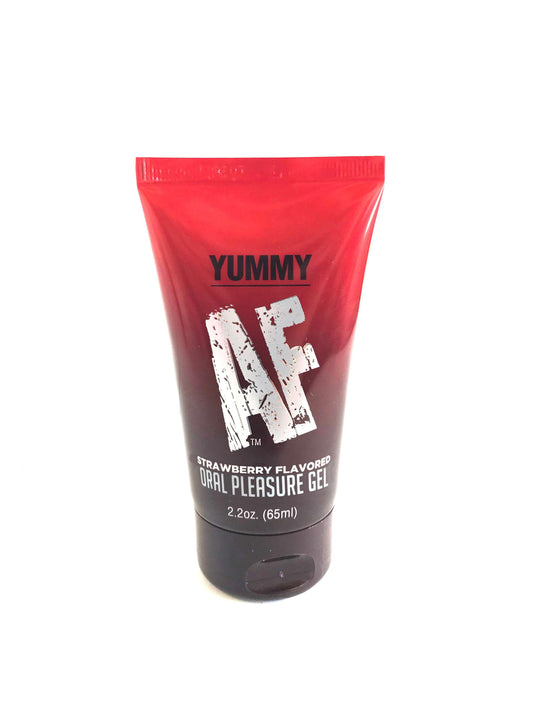 Yummy Af  Strawberry 2.2oz Oral Pleasure Gel