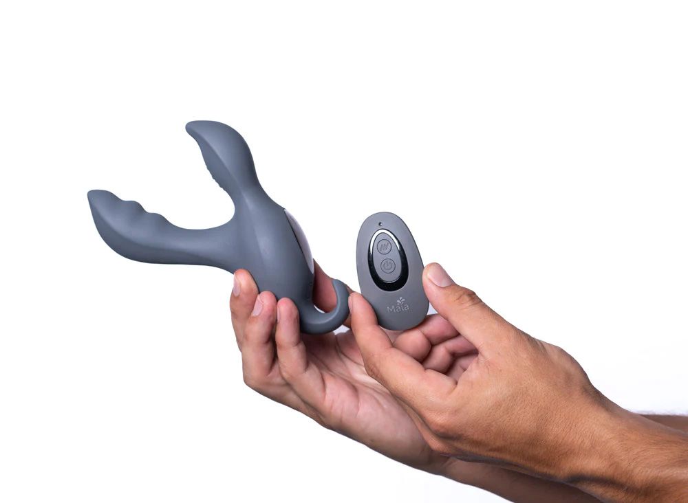 Apollo Prostate Massager Dark Grey Rechargeable