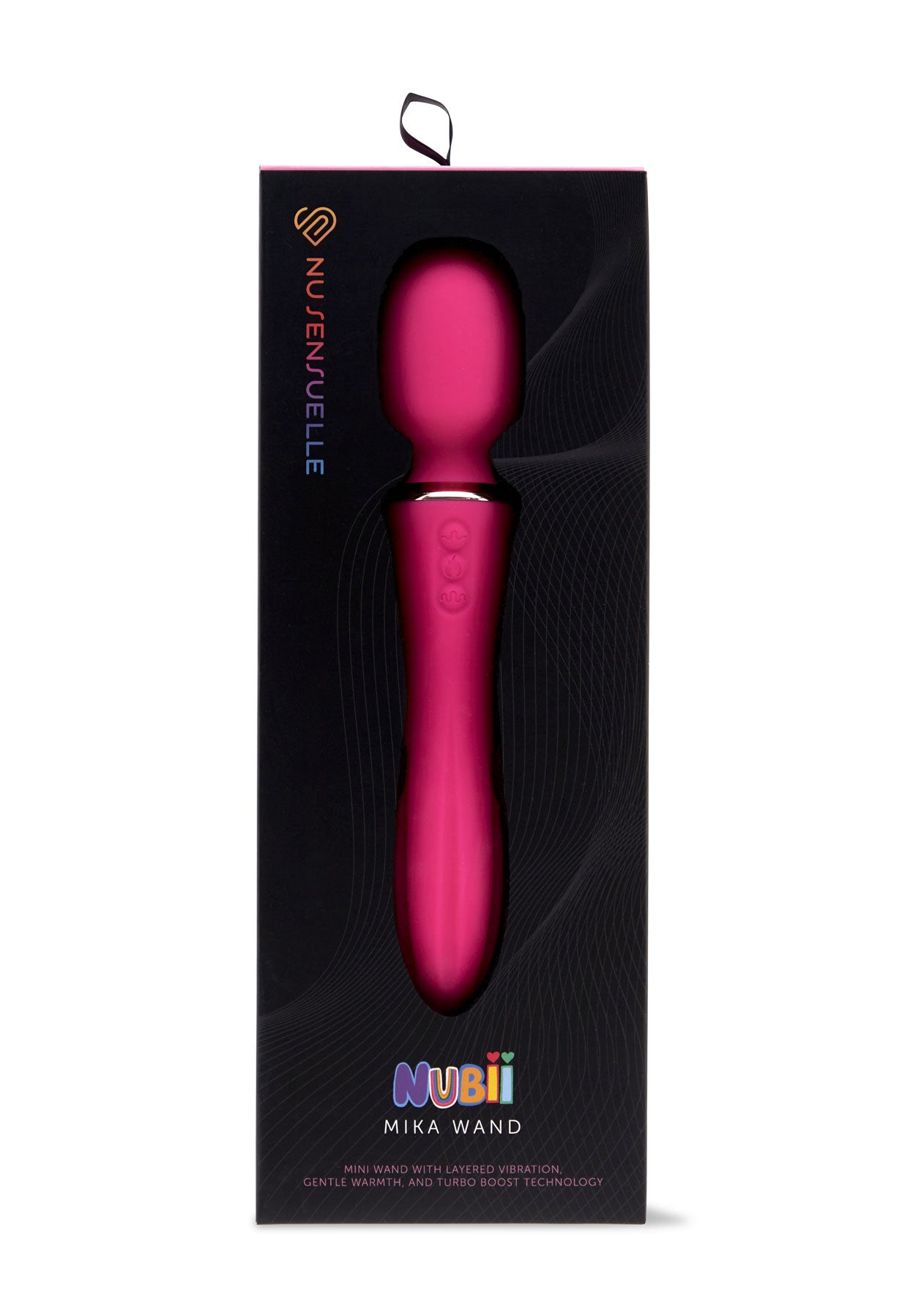 Sensuelle Nubii Mika Mini Wand Massager Pink