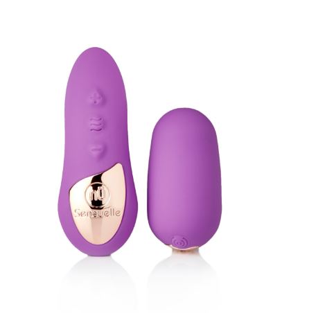Sensuelle Petite Vibration Egg  w/ Remote Purple
