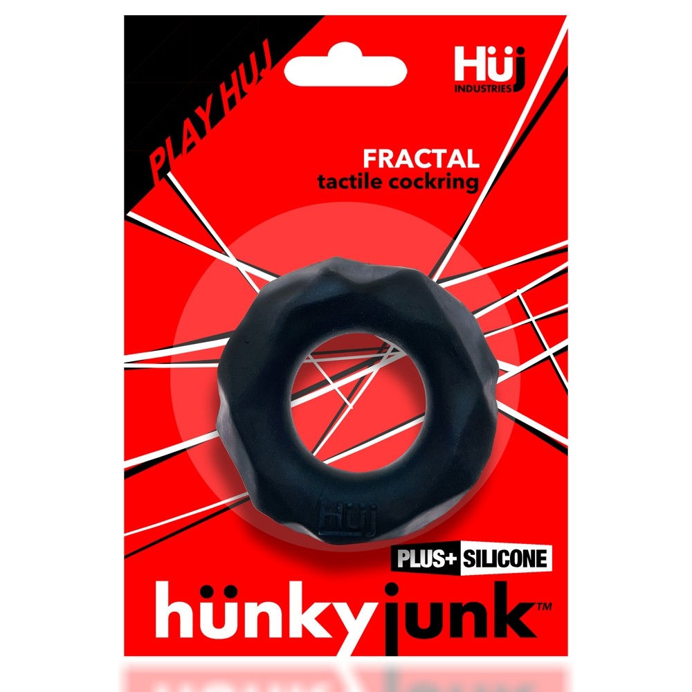 Hunkyjunk Fractal Cockring Tar Ice