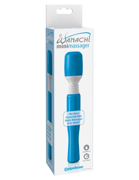 Mini Wanachi Body Wand Massager Blue