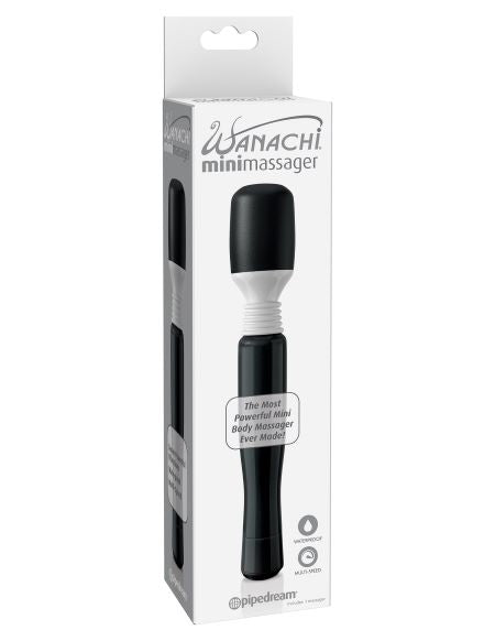 Mini Wanachi Body Wand Massager Black