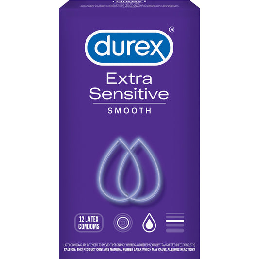 Durex Extra Sensitive Smooth 12ct Condom
