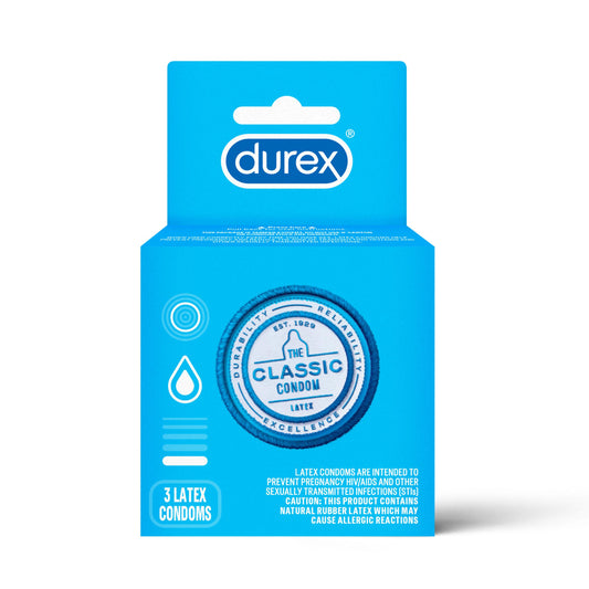 Durex Lubricated-3pk Condom