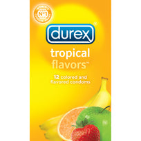 Durex Tropical 12 Pack Flavored Condom