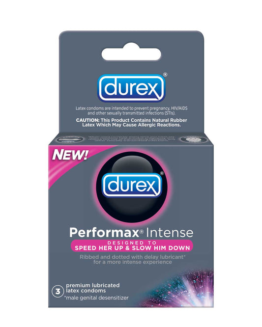 Durex Performax Intense 3 Pack Condom