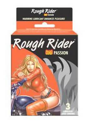 Rough Rider Hot Passion Warming 3pk Condom