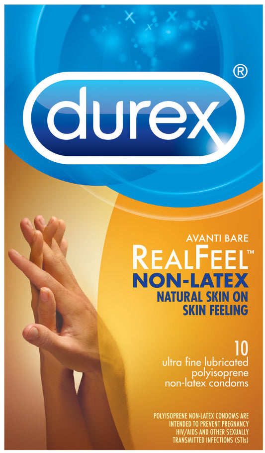 Durex Avanti Reel Feel Non Latex 10 Pack Condom