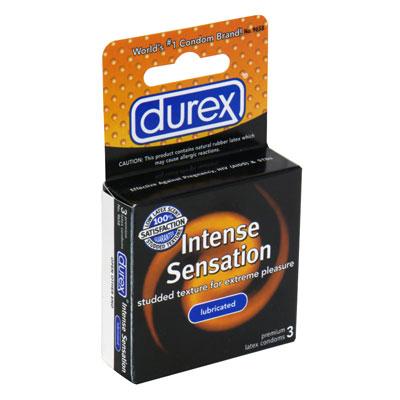 Durex Intense Sensation 3pk Condom