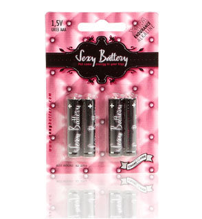 Sexy Battery Aaa/lr3 4 Pack