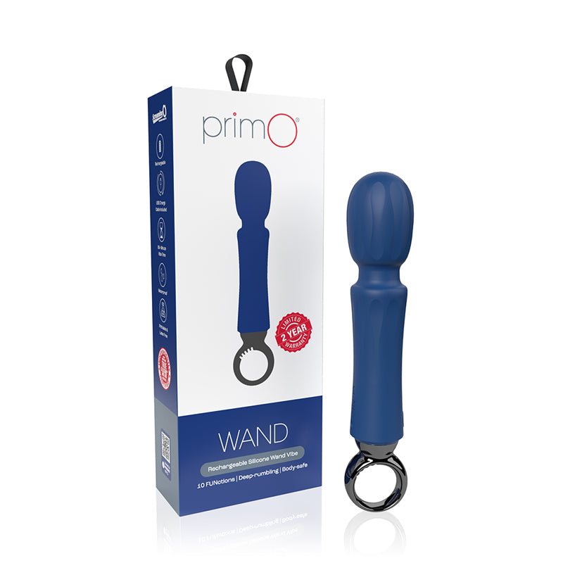 Screaming O Primo Body Wand Massager  Blueberry