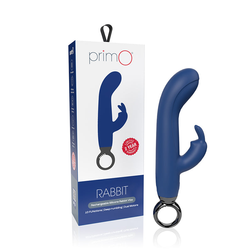 Screaming O Primo Rabbit Vibrator Blueberry