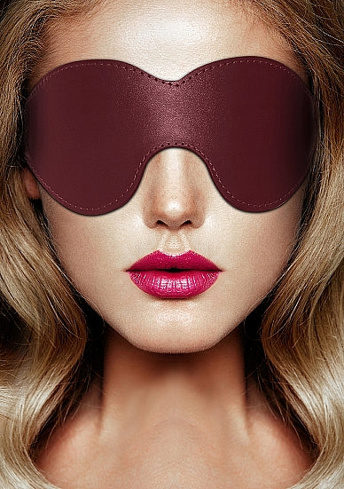 Ouch Halo Eye Mask Burgundy