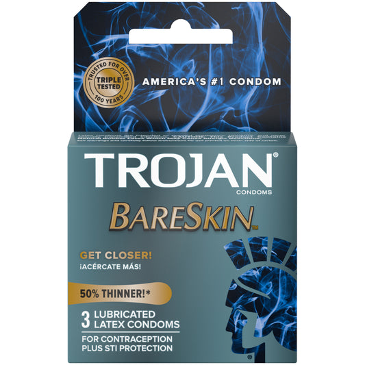 Trojan Bareskin Raw 3ct Condom