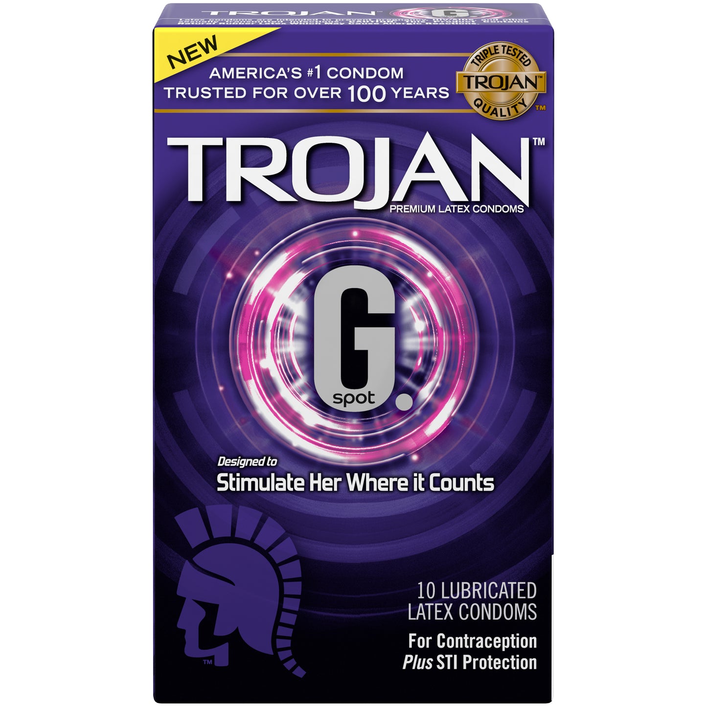Trojan G Spot 10ct Condom