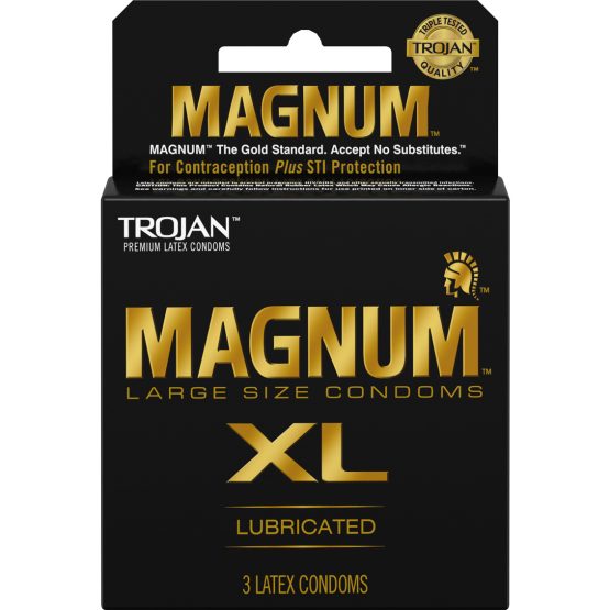 Trojan Magnum Xl 3pk Condom